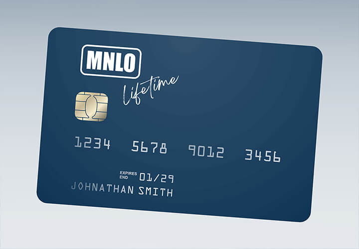Crypto Debit Card Bild mit Karte