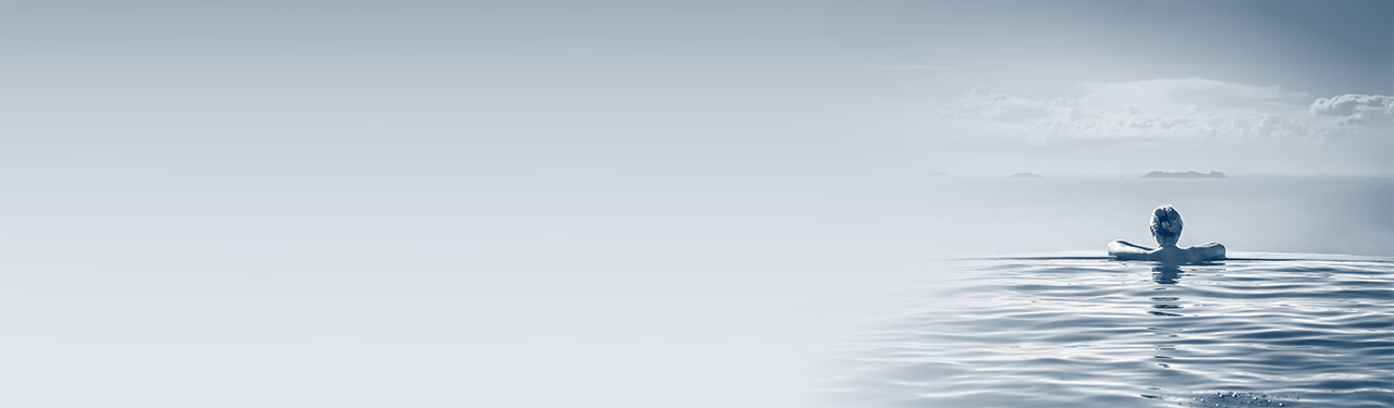 1% Pool und Network Hintergrund mit Pool-Motiv
